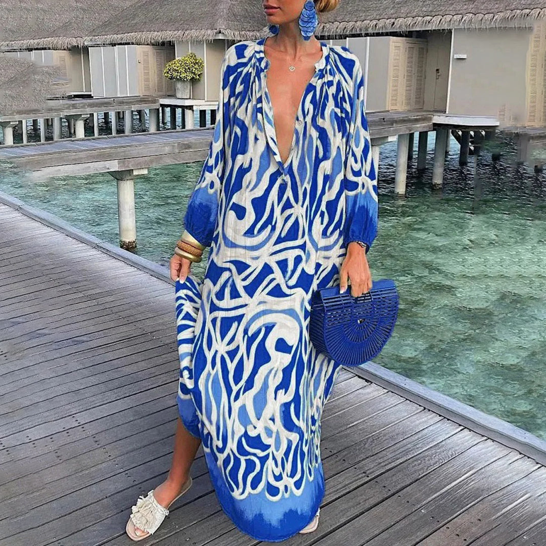 Elegant boho-kjole