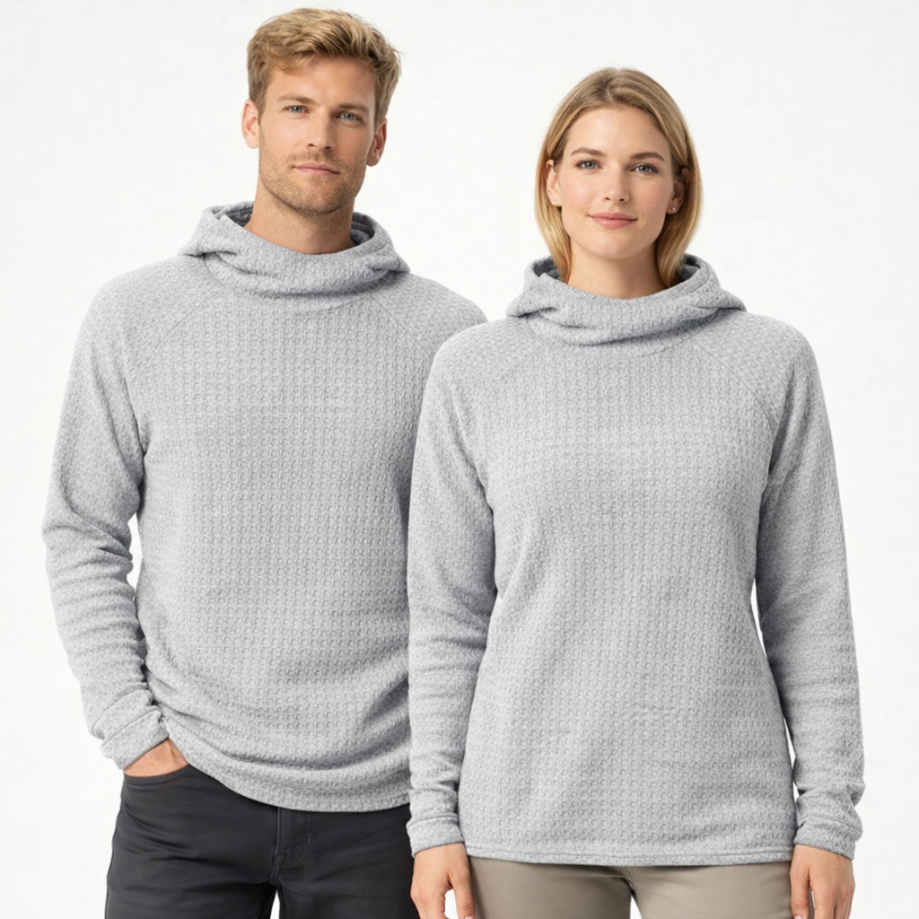 Unisex Hettegenser – Lett, Tykk og Varm Hettegenser til Høst og Vinter | Klassisk Ensfarget Hoodie