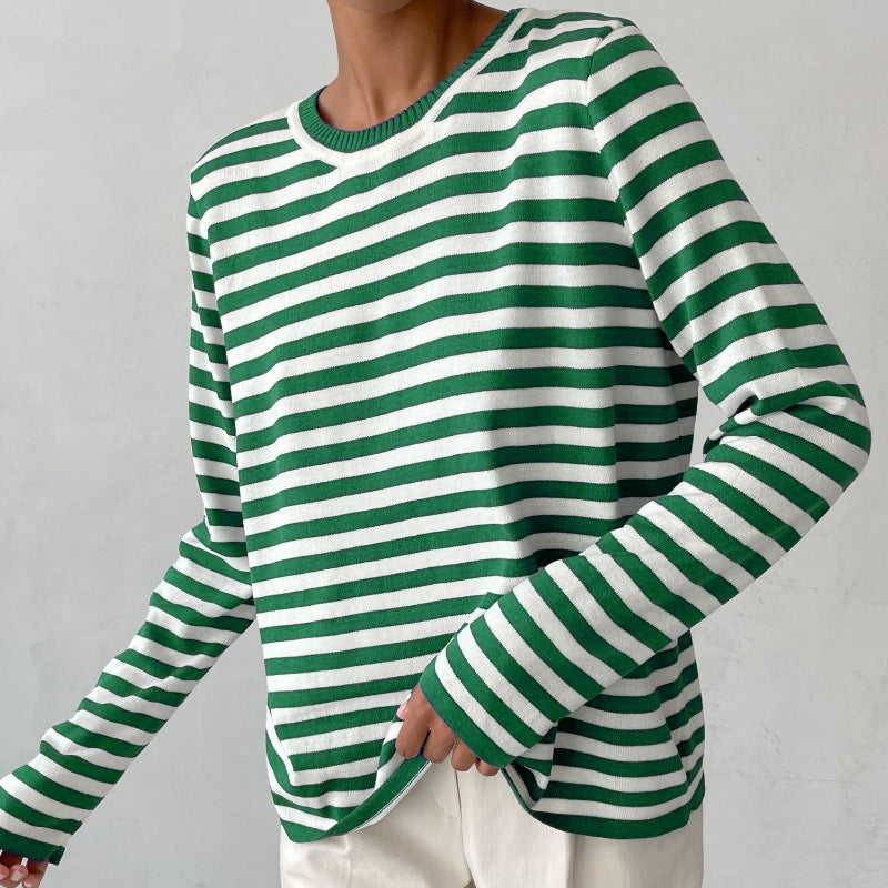 Elegant stripete skjorte