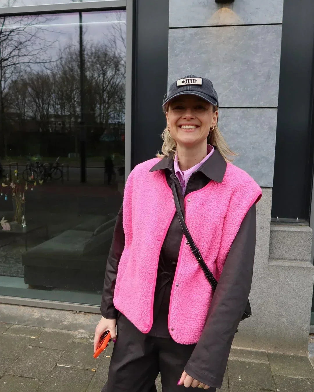 Klassisk fleecevest for kvinner