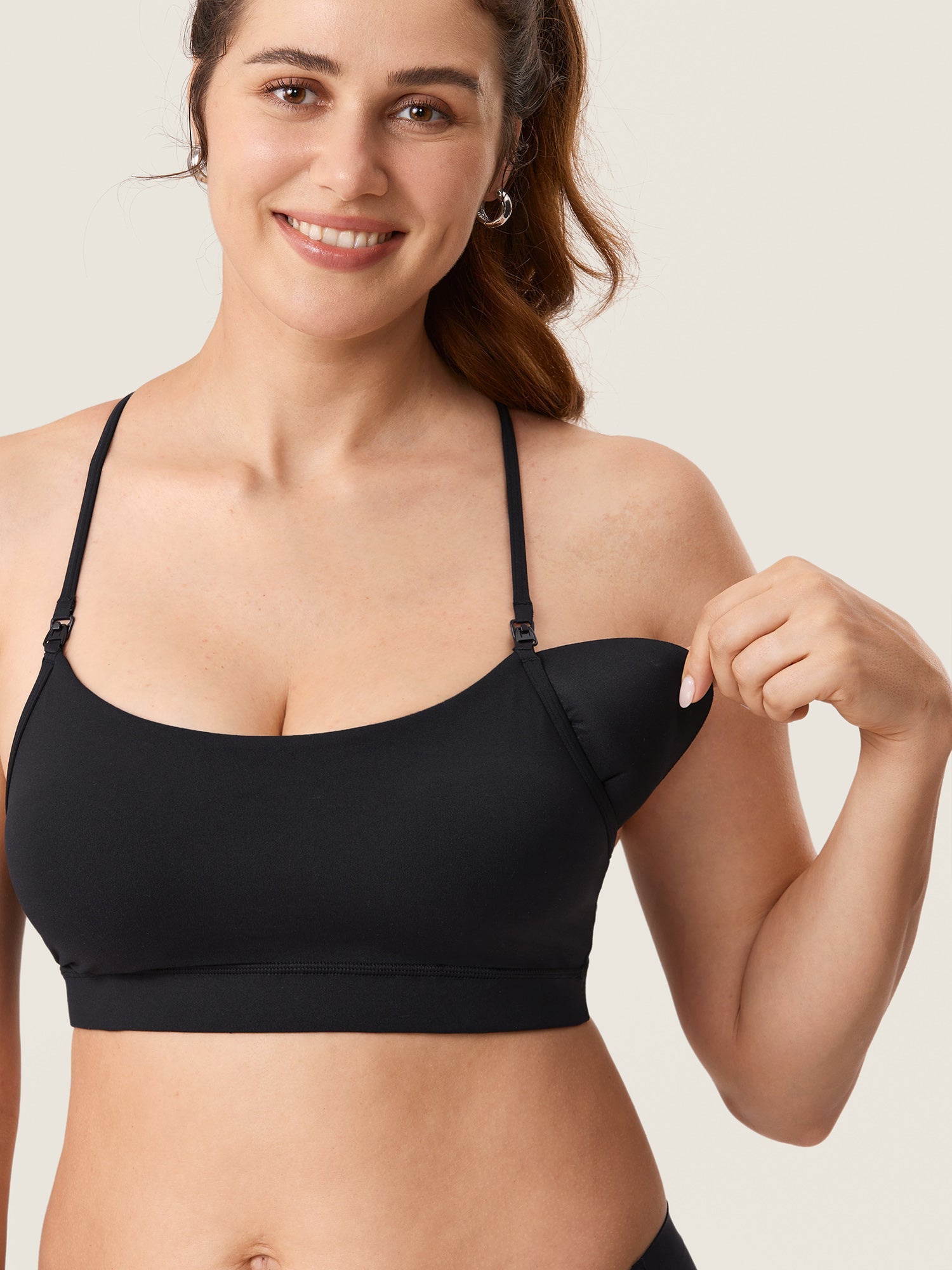 Amme sports-BH med Y-rygg – Natrelax® trenings-BH for ammende