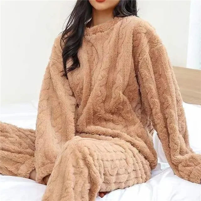 Pyjamassett i fløyel
