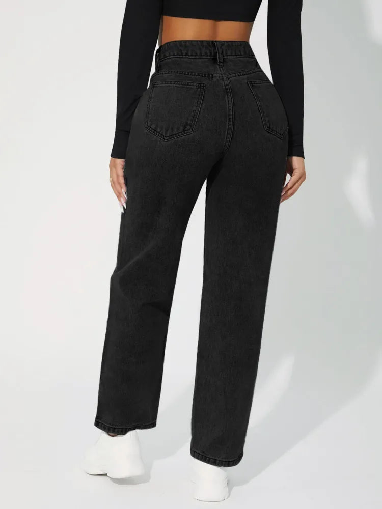 Jeans i enkel stil