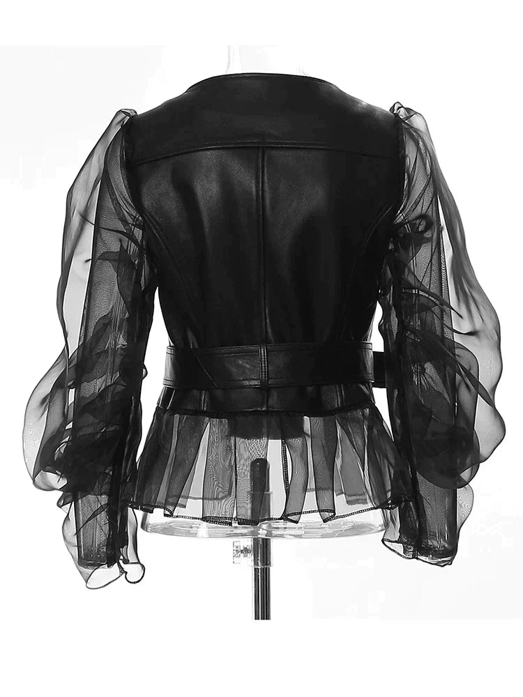 Damen Lederjacke