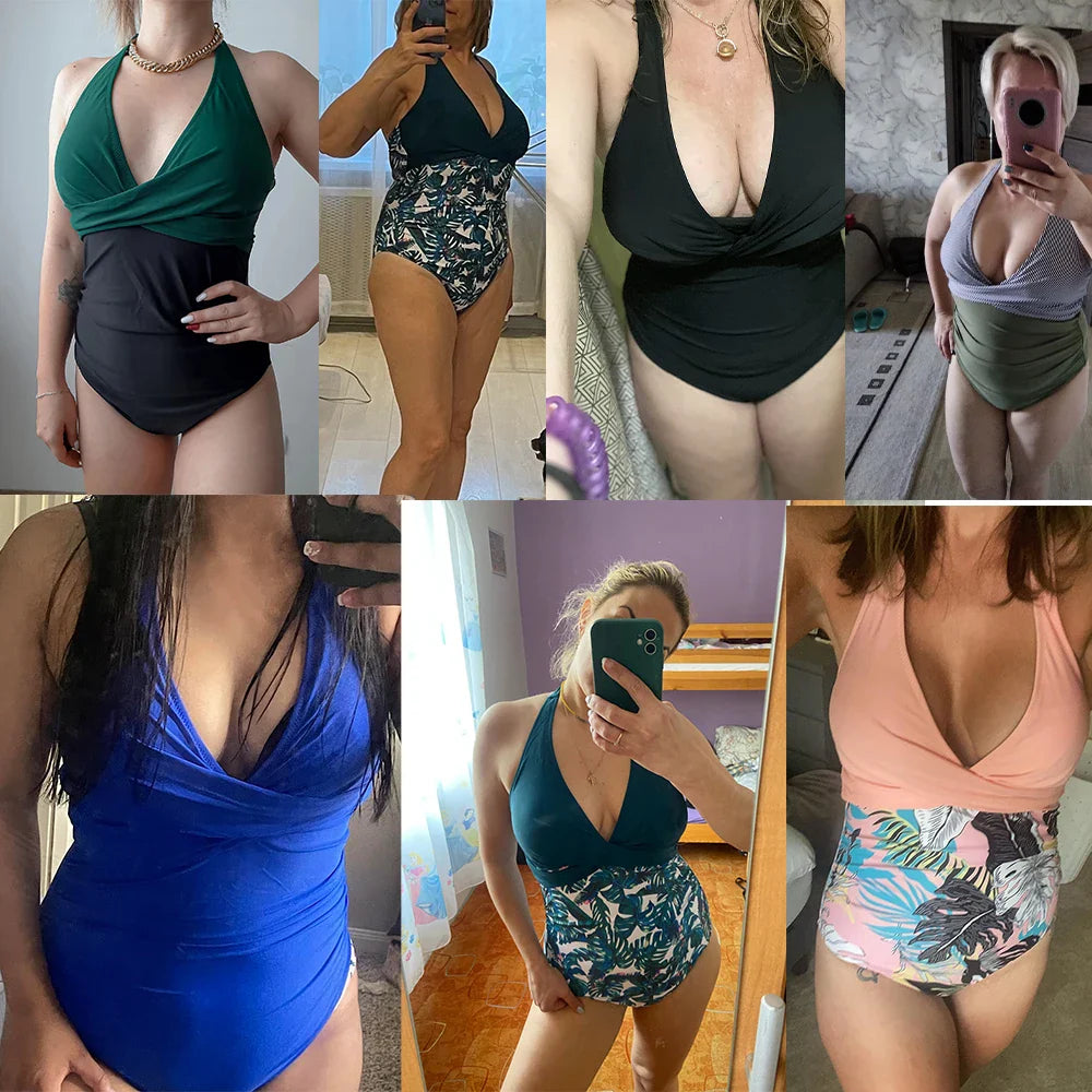 Badedrakt i ett stykke Push Up Bikini for kvinner