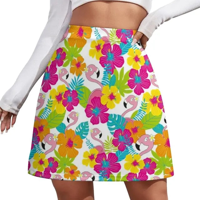 Groovy hippie retro moderne miniskjørt