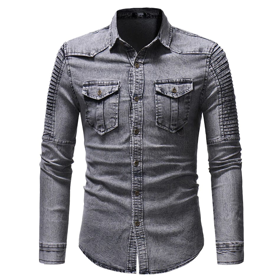 Denimskjorte
