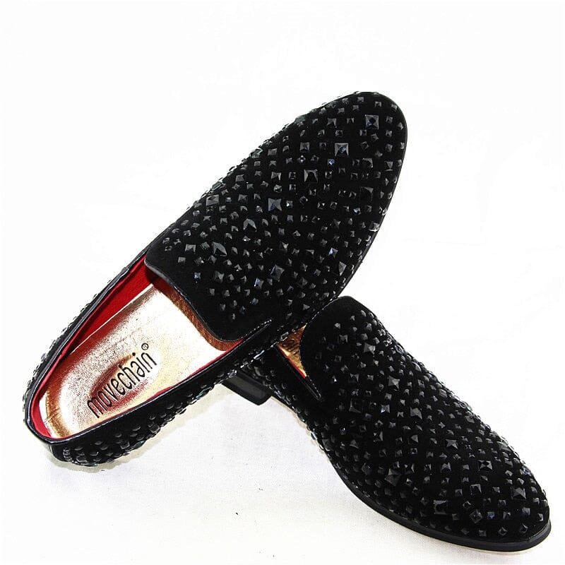 Elegant slip-on-sko med utskjæringsdetaljer