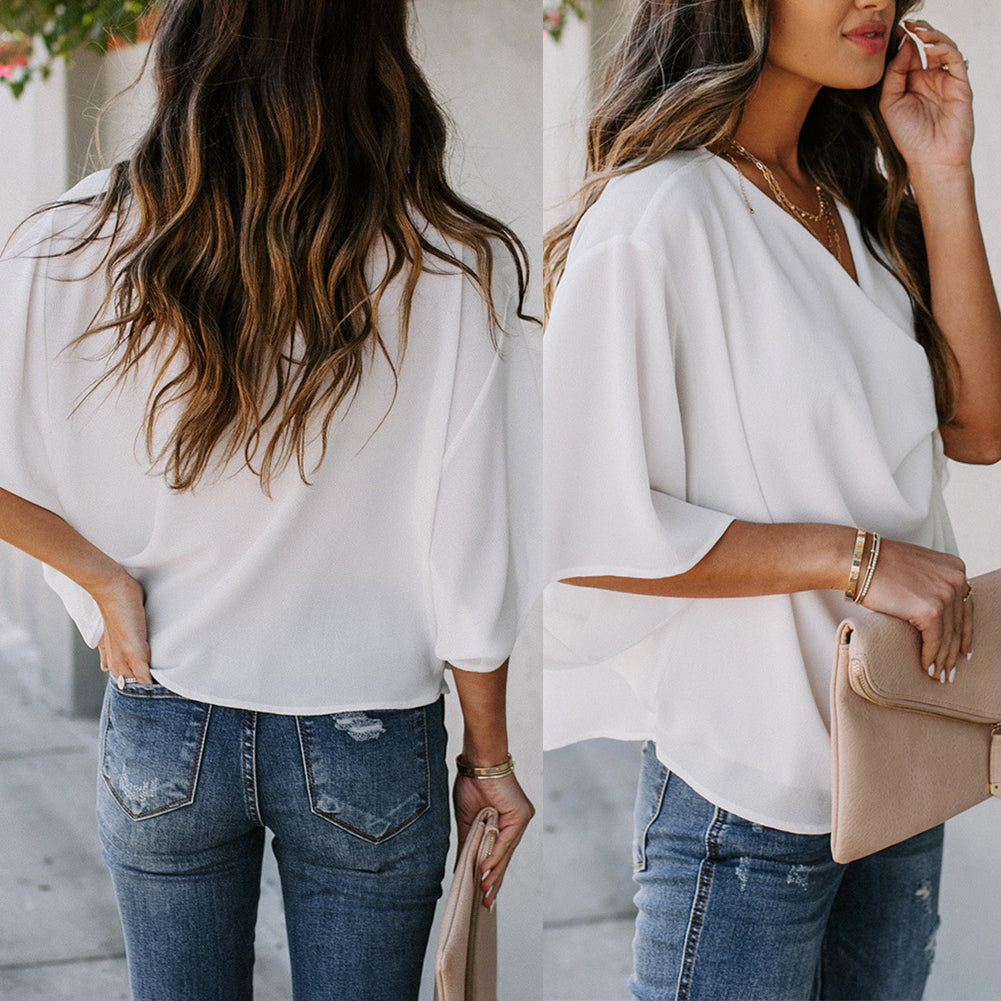 Elegant bluse for damer
