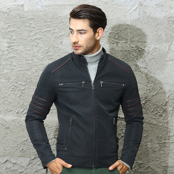 Skinnjakke for menn