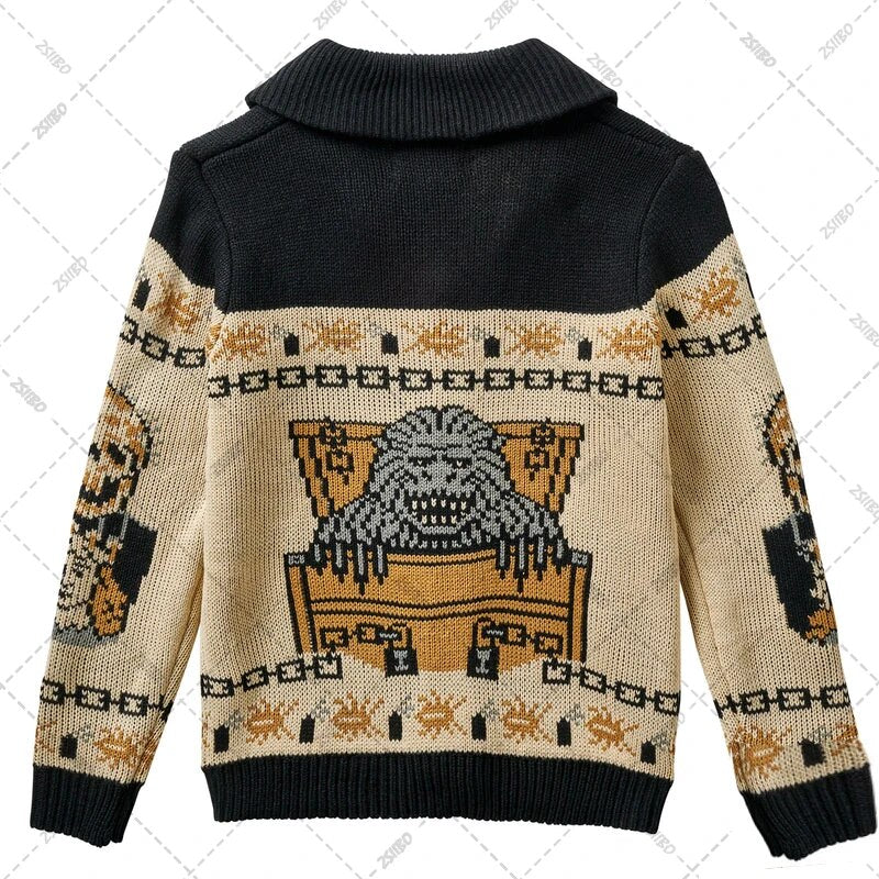 Gotisk Misfit Cardigan