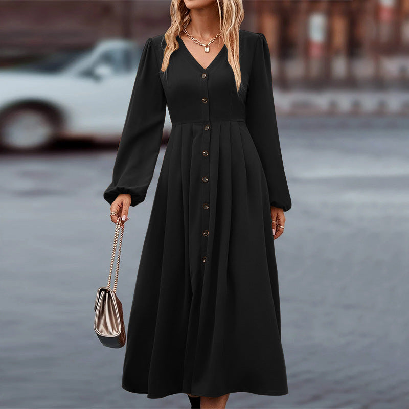 Elegant høstkjole