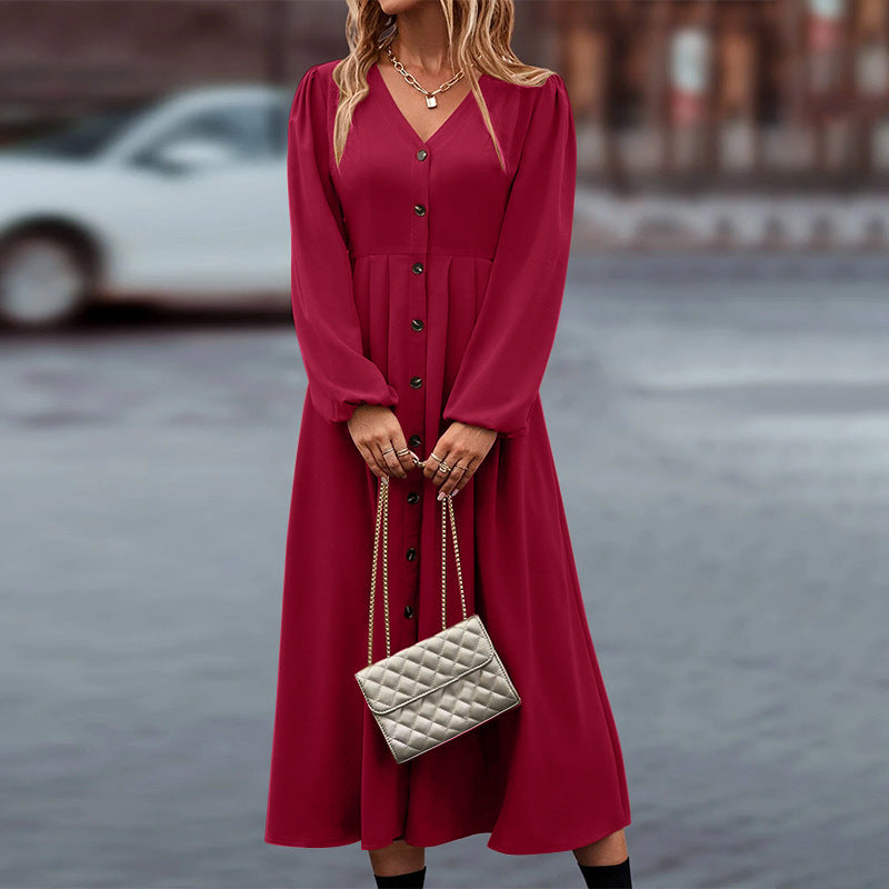 Elegant høstkjole