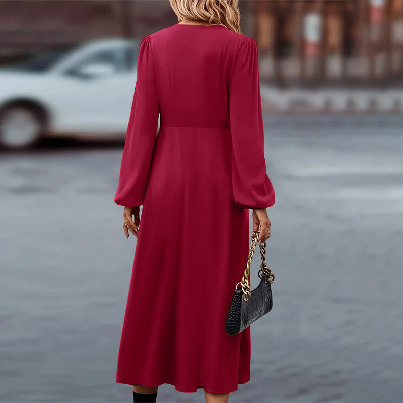 Elegant høstkjole