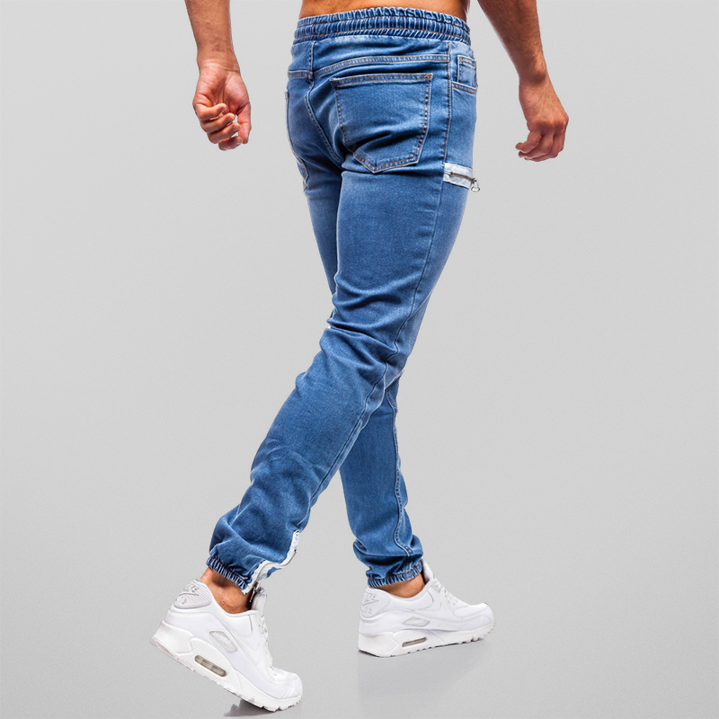 Joggebukse i denim