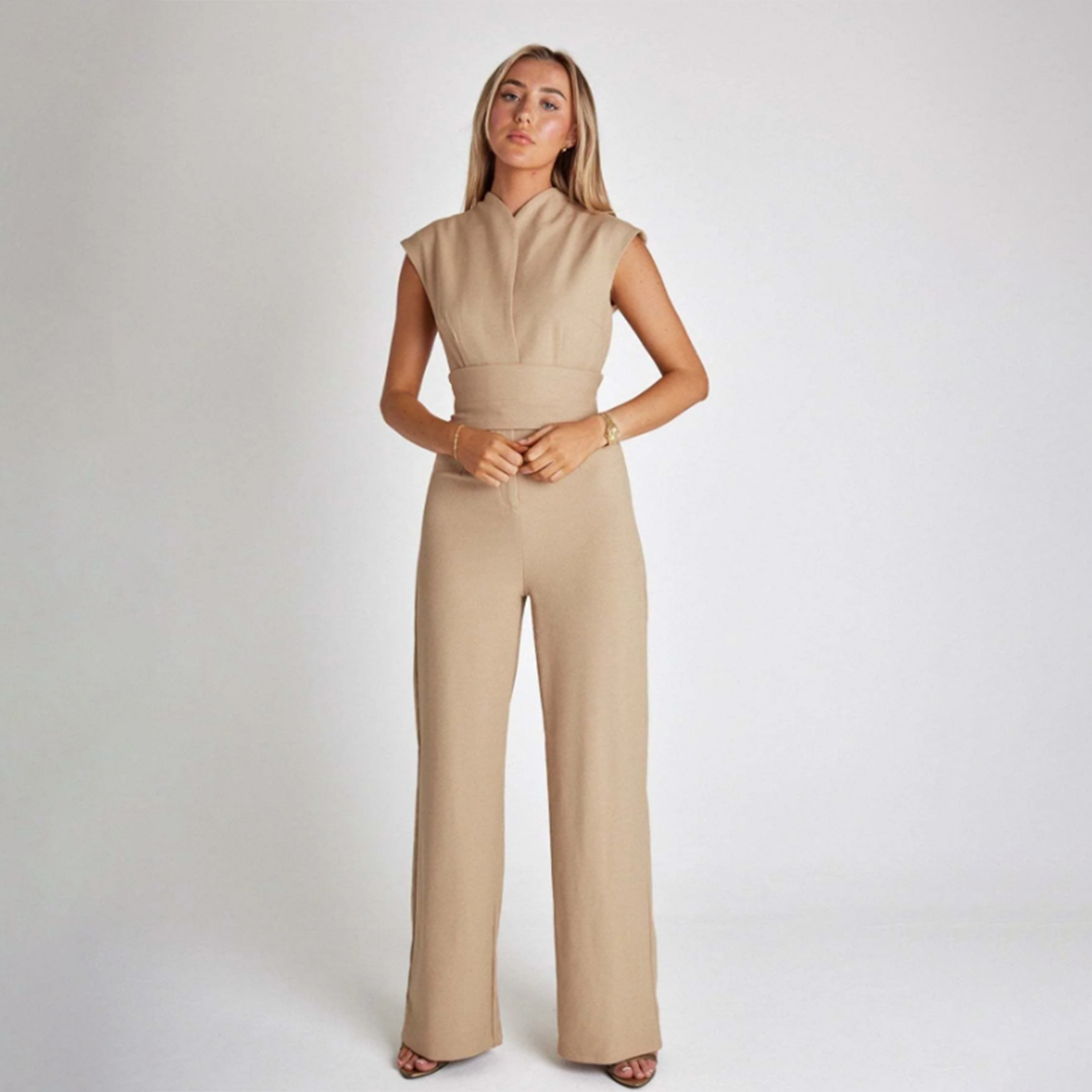 Elegant jumpsuit med vide ben