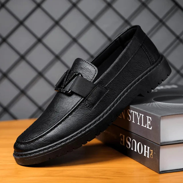 Klassiske loafers for menn