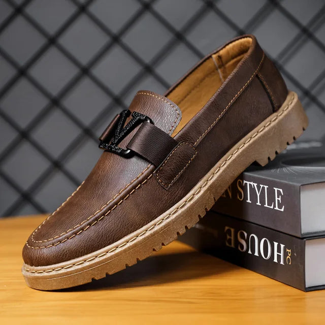 Klassiske loafers for menn
