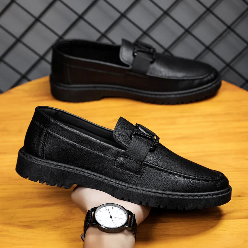 Klassiske loafers for menn