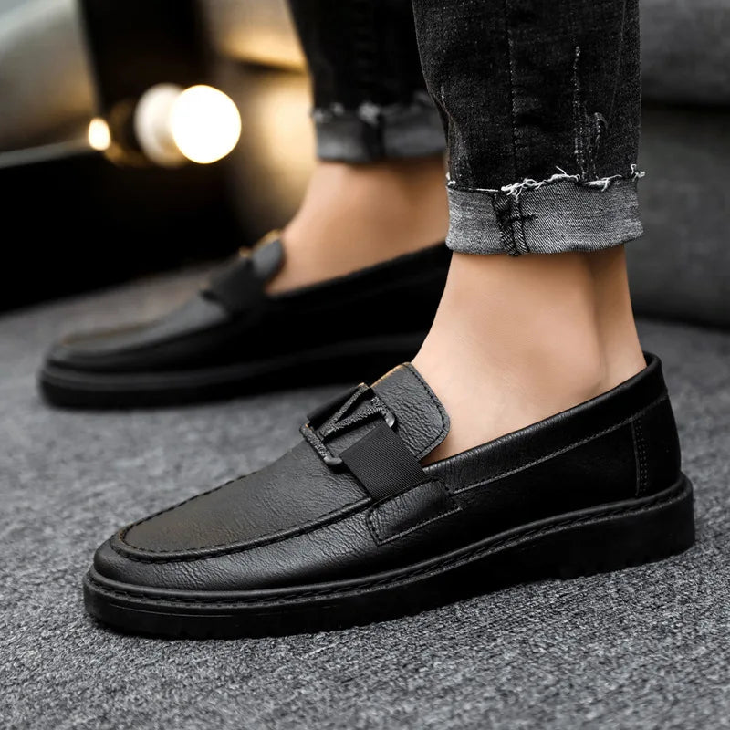 Klassiske loafers for menn