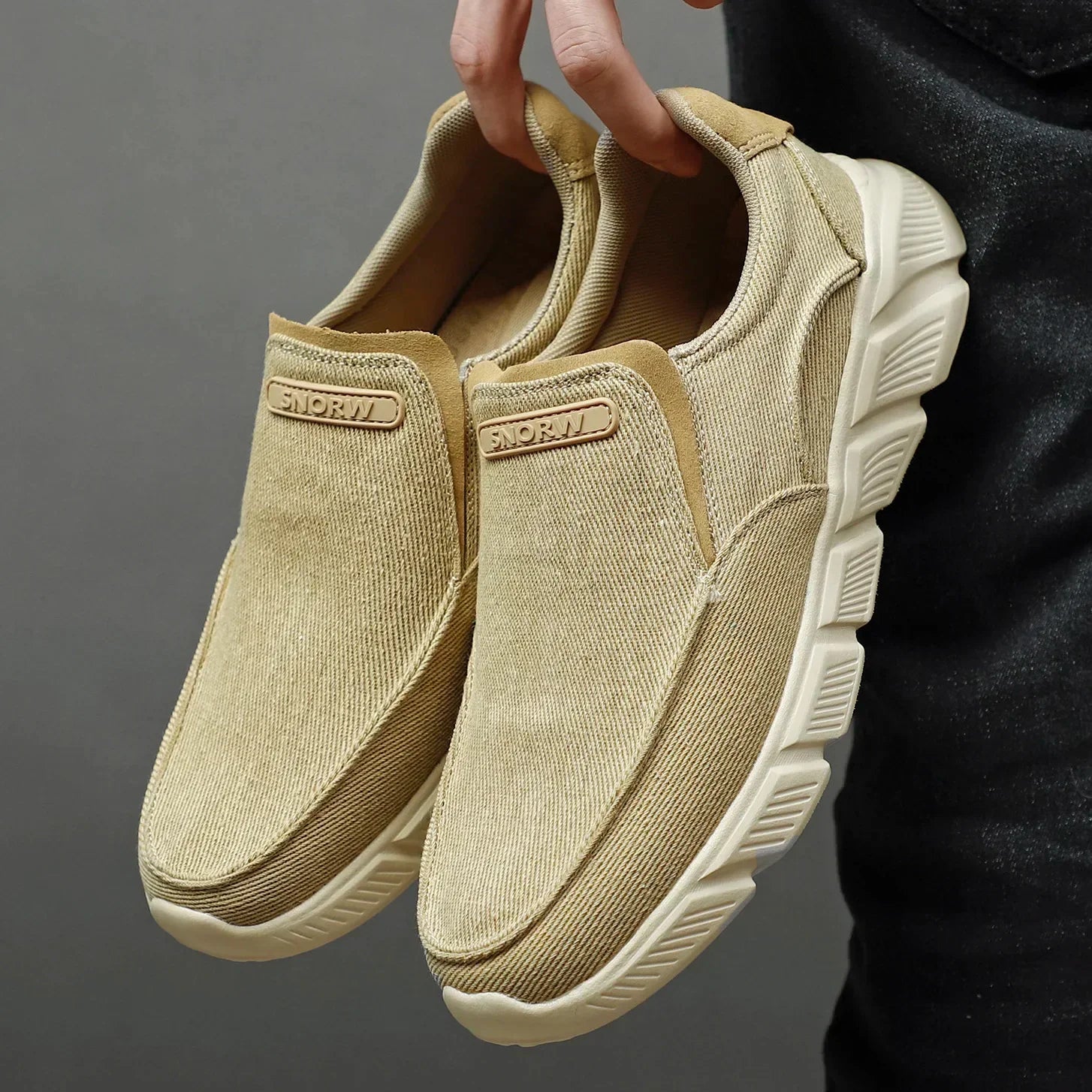 Klassiske slip-on-sko