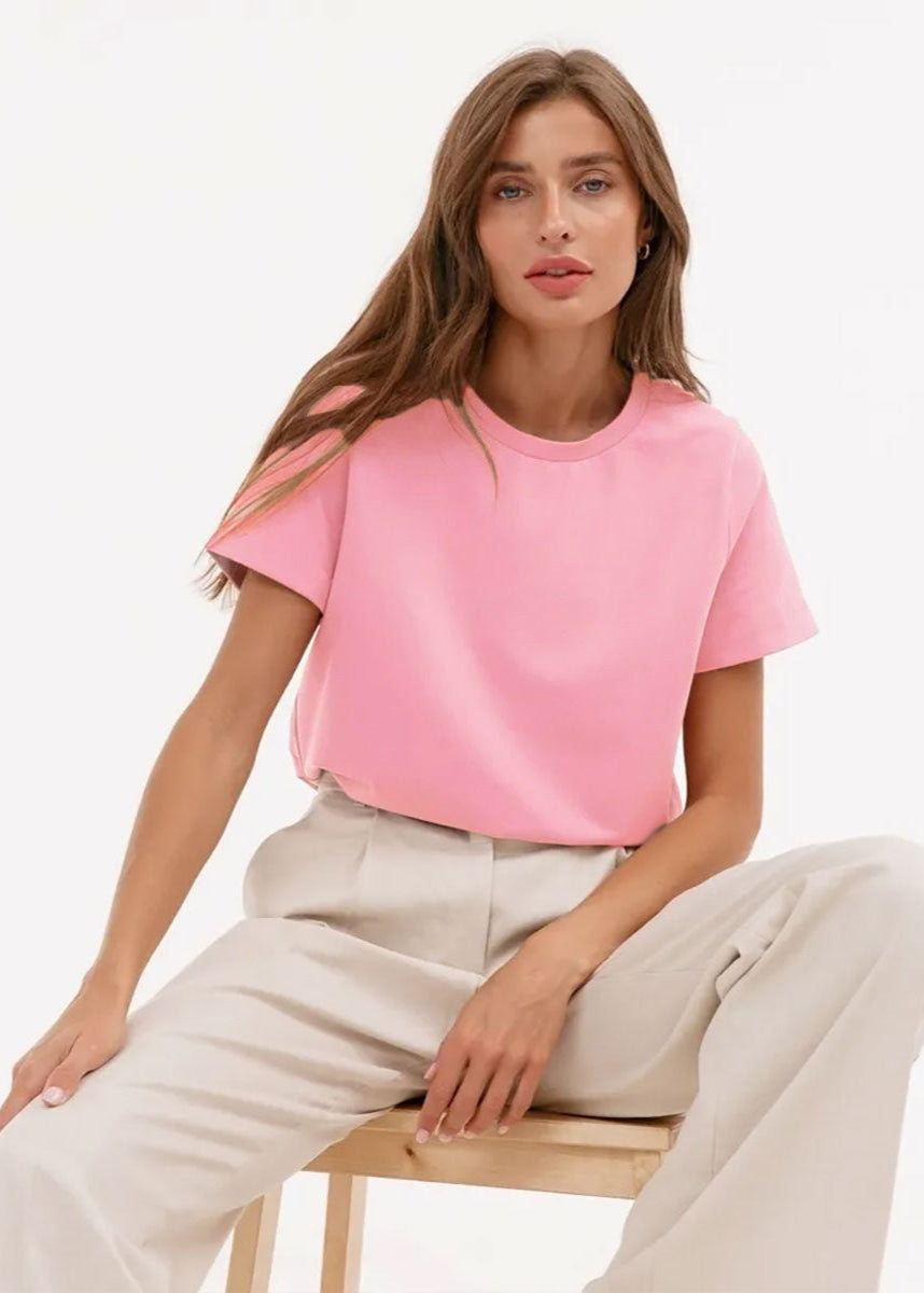 Klassisk Urban T-skjorte med Korte Ermer