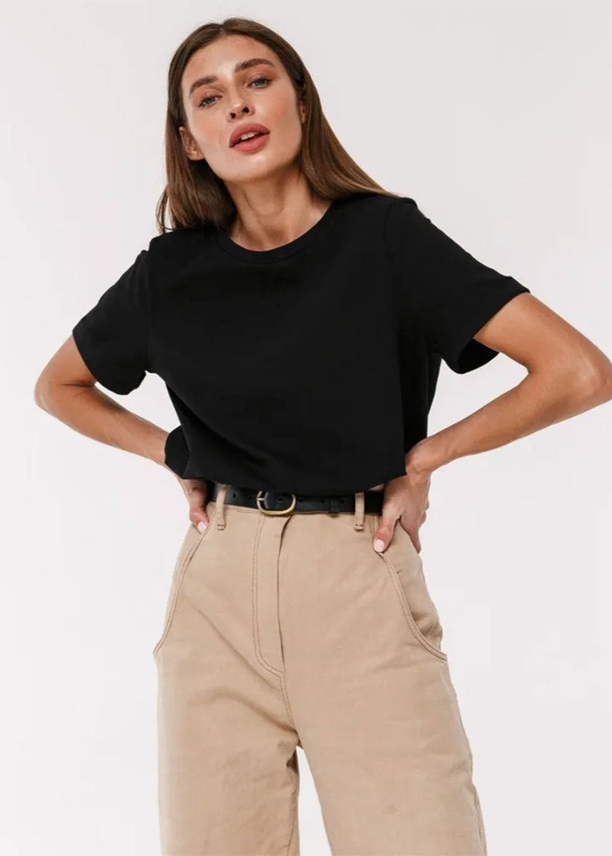 Klassisk Urban T-skjorte med Korte Ermer