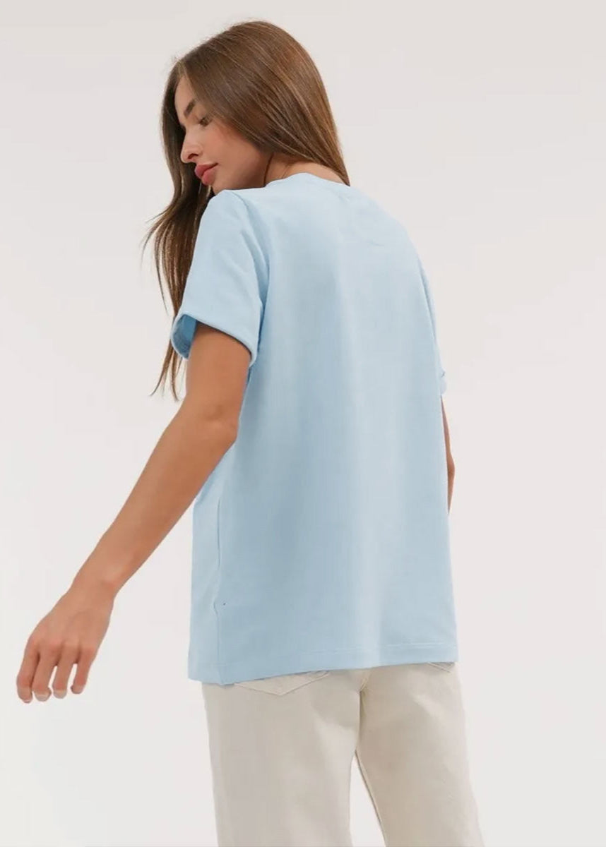 Klassisk Urban T-skjorte med Korte Ermer