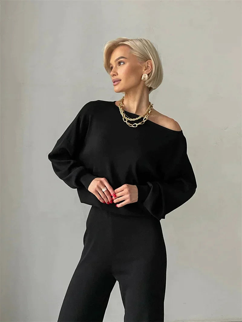 Sexy strikkesett