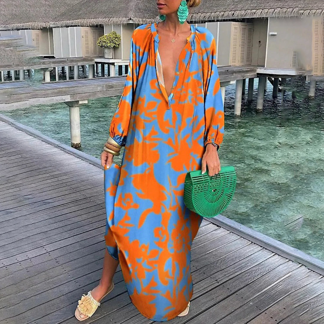 Elegant boho-kjole