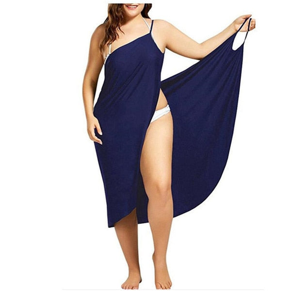 Bikinikjole med wrap