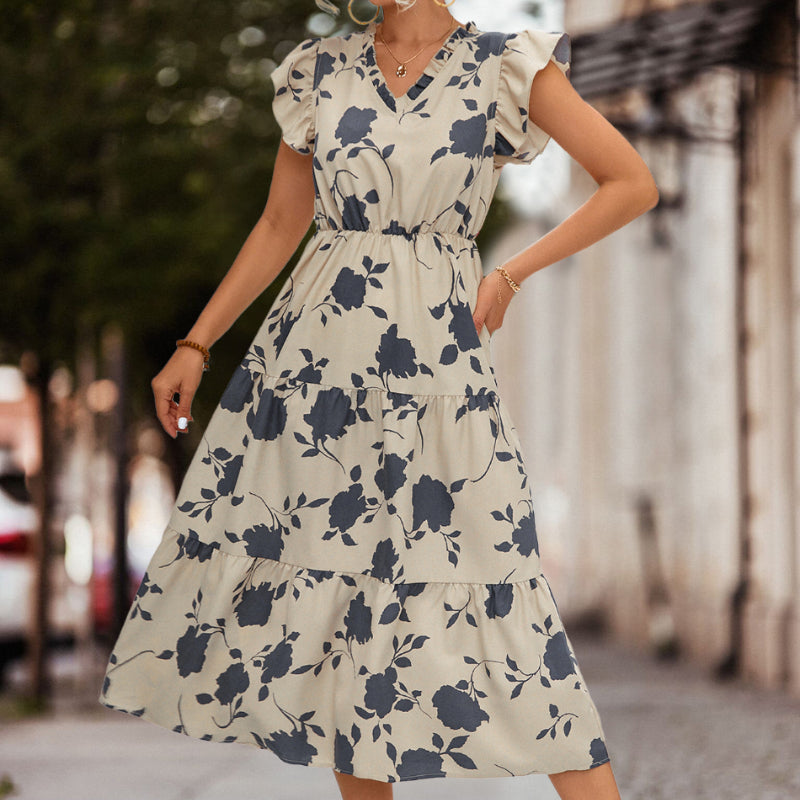Sommerlig elegant kjole