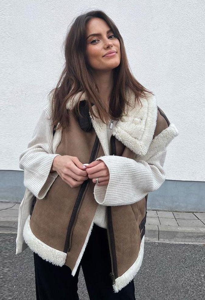 Hamptons Shearling-jakke