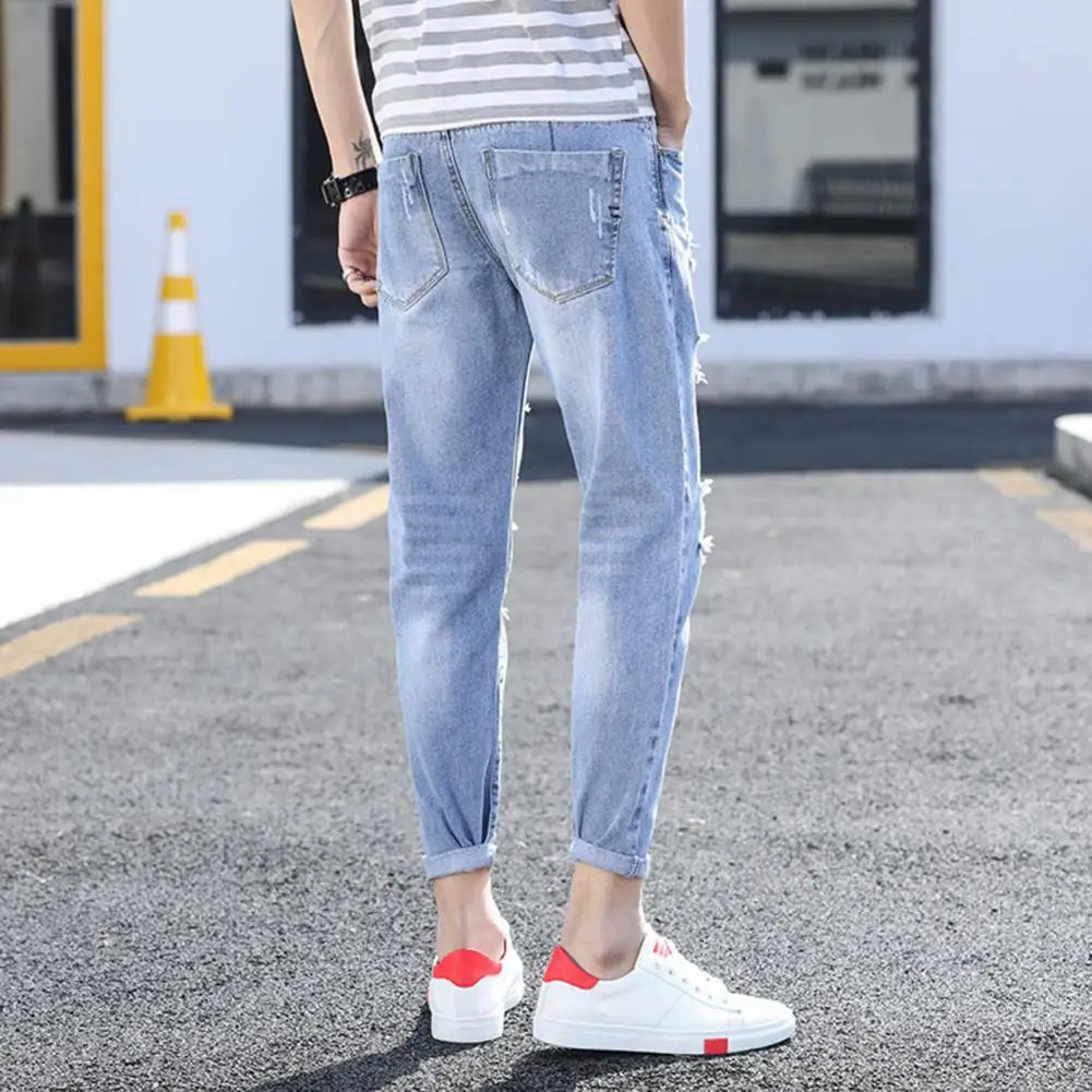 Stilige denimjeans for menn