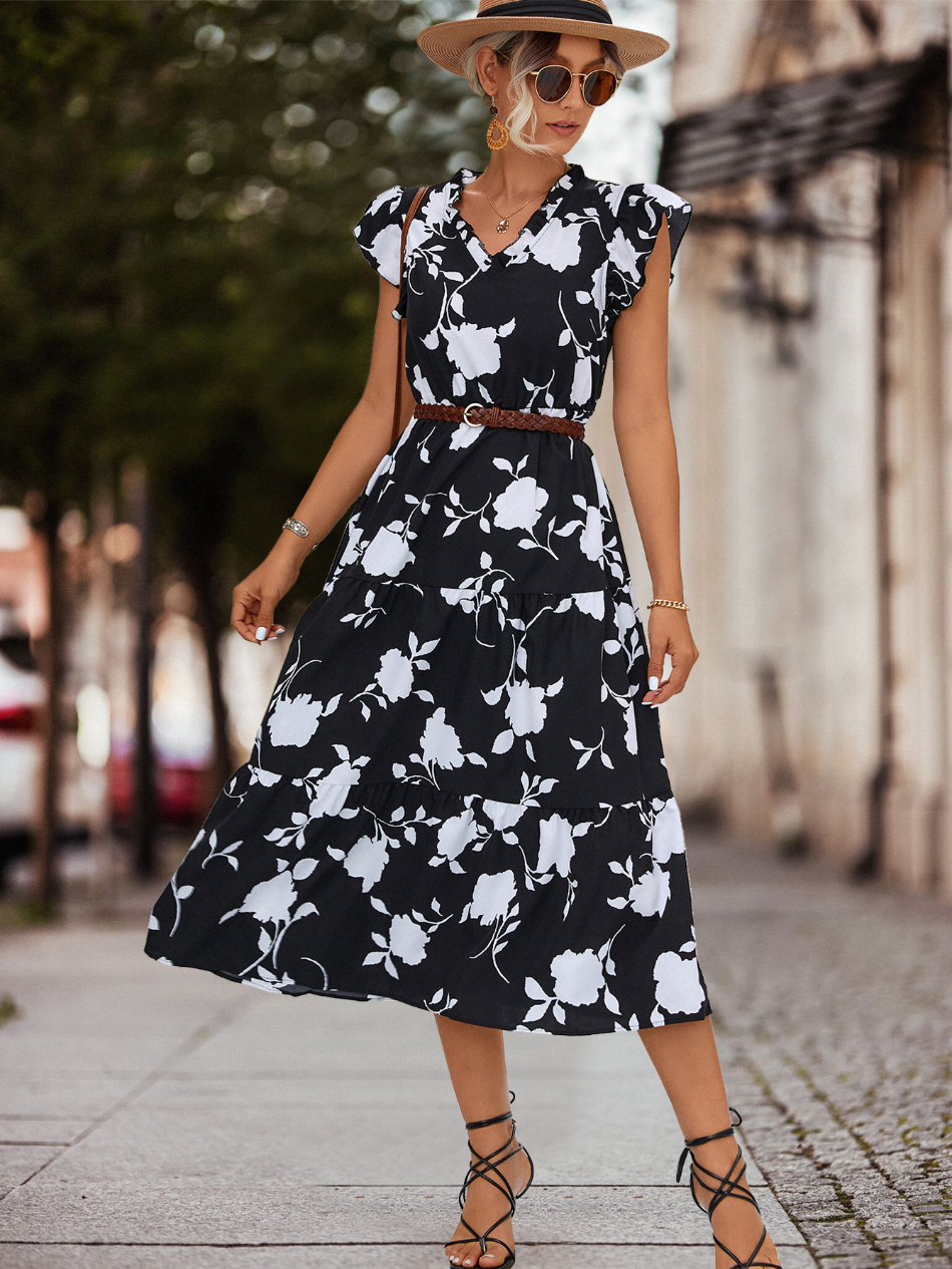 Sommerlig elegant kjole