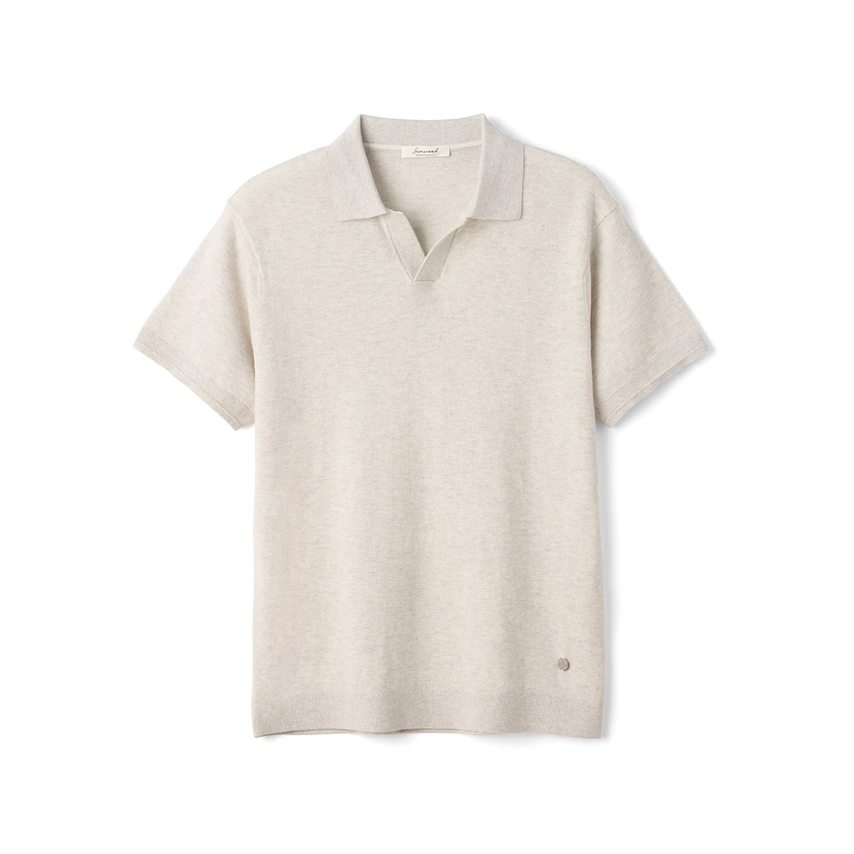 Strikket Polo til Herre – Myk og Pustende Business Casual Sommerstil