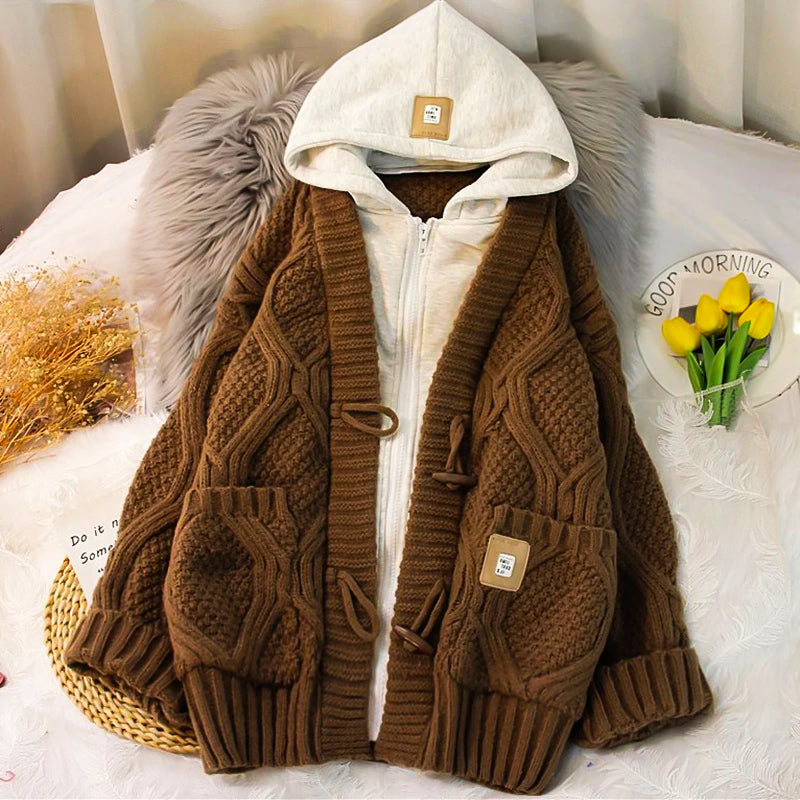 Hybrid cardigan