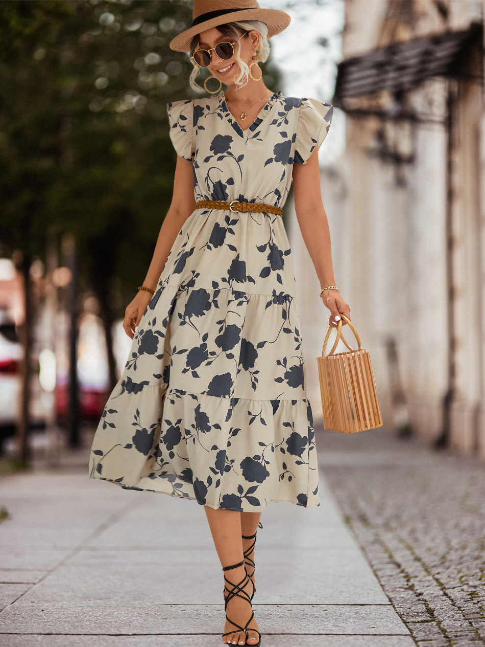 Sommerlig elegant kjole