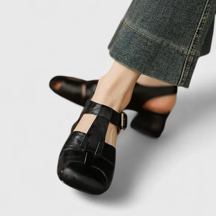 Celina | Elegante skinnsandaler