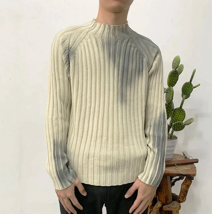 Herresweater i "Worn Out" farger