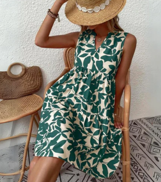 Elegant strandkjole