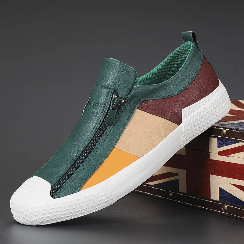 Joggesko i skinn