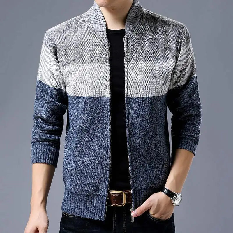 Tri-Tone Curated Cardigan
