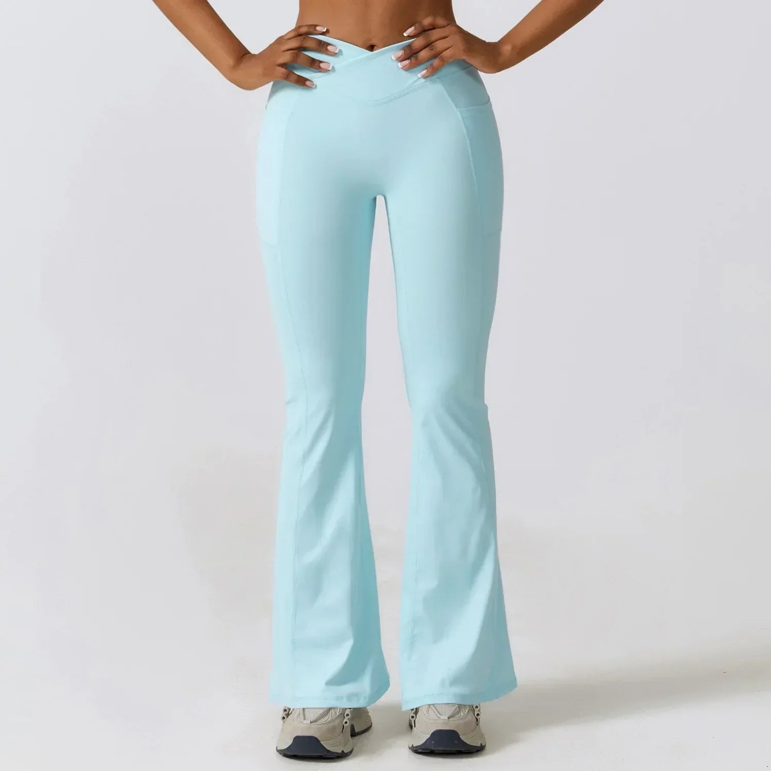 Athena Flared Fitness Legging med høy midje