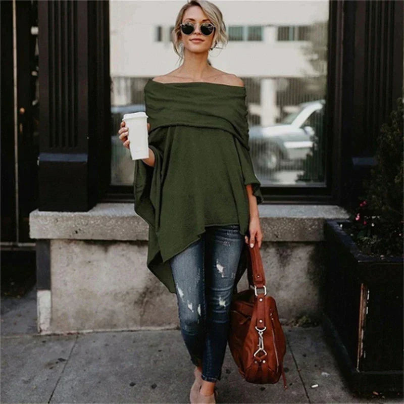 Elegant langermet bluse
