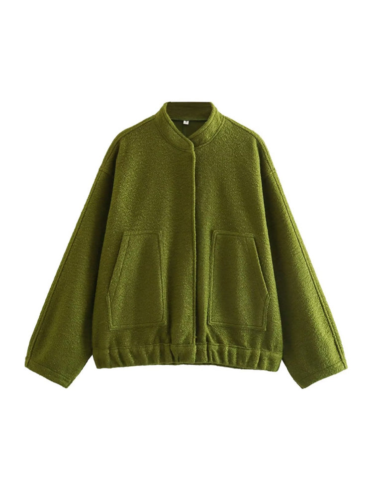 Oversized bomberjacka