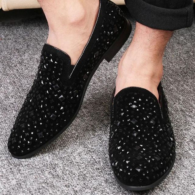 Elegante loafers med detaljer
