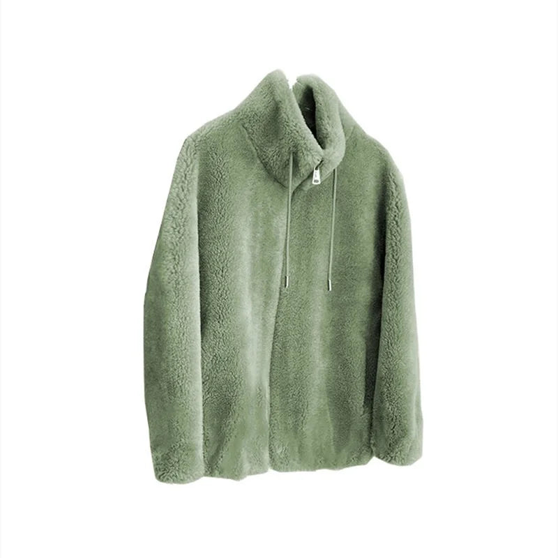 Myk turtleneck-frakk