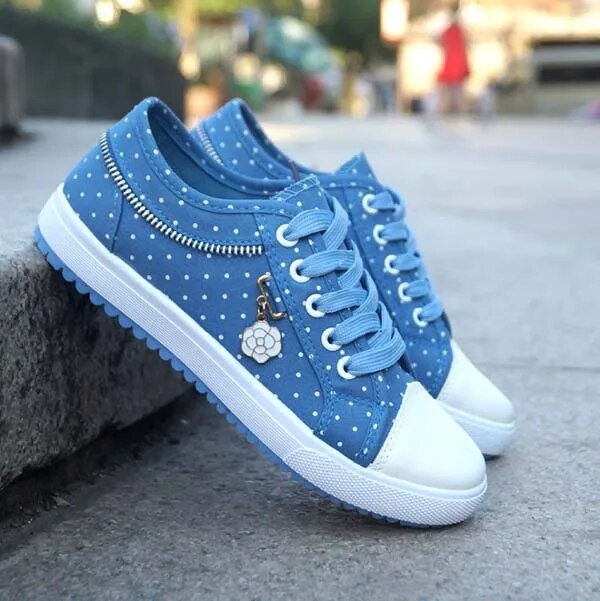 Light Blue Georgette Sko - ergonomiske sko