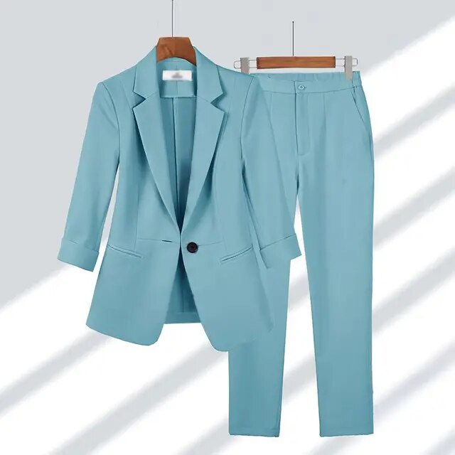 Blazer- og buksesett
